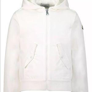 Monclrr zip up hoodie